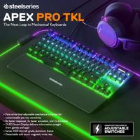 Gambar KEYBOARD GAMING STEELSERIES APEX Pro TKL Mechanical - Gaming Keyboard dari Techno Computer Bali Kota Denpasar 2 Tokopedia