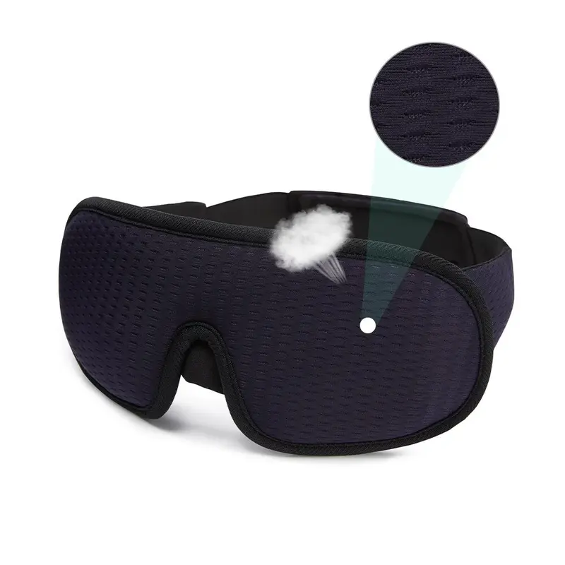 Sleep Eye Mask 3D Penutup Mata Topeng Tidur Light Blocking Premium 4
