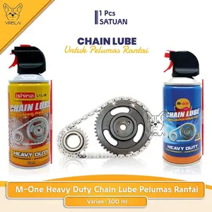 [ISHIMA / M-ONE] Heavy Duty Chain Lube Pelumas Rantai Japan Quality