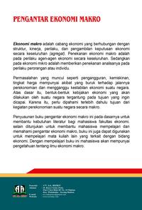 Gambar PENGANTAR EKONOMI MAKRO dari Griya Pintar Rizky Kota Cilegon 2 Tokopedia