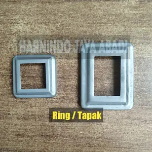 Tapak Ring Hollo pagar 4x4 4x6 / Ring besi Hollow