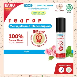 Cessa Baby Fever Drop Penurun Panas Demam Bayi Essential Oil