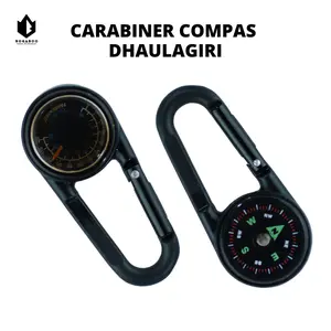 Kompas Carabiner Dhaulagiri - Kompas Termometer - Kompas Karabiner