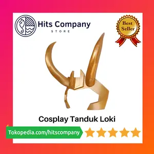 Hits Company Cosplay Tanduk Loki Terbaru Bahan Busa Ringan Elastis Nyaman Dipake Rapi Dan Bagus Hits Company Top Seller