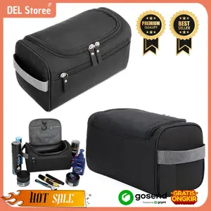 Tas Travel Toiletries Organizer Portable / Tas Sabun Peralatan Mandi