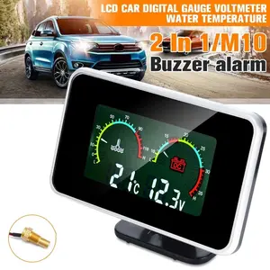 Mobil LCD Digital Display Water Temperature Meter Thermometer Pengukur