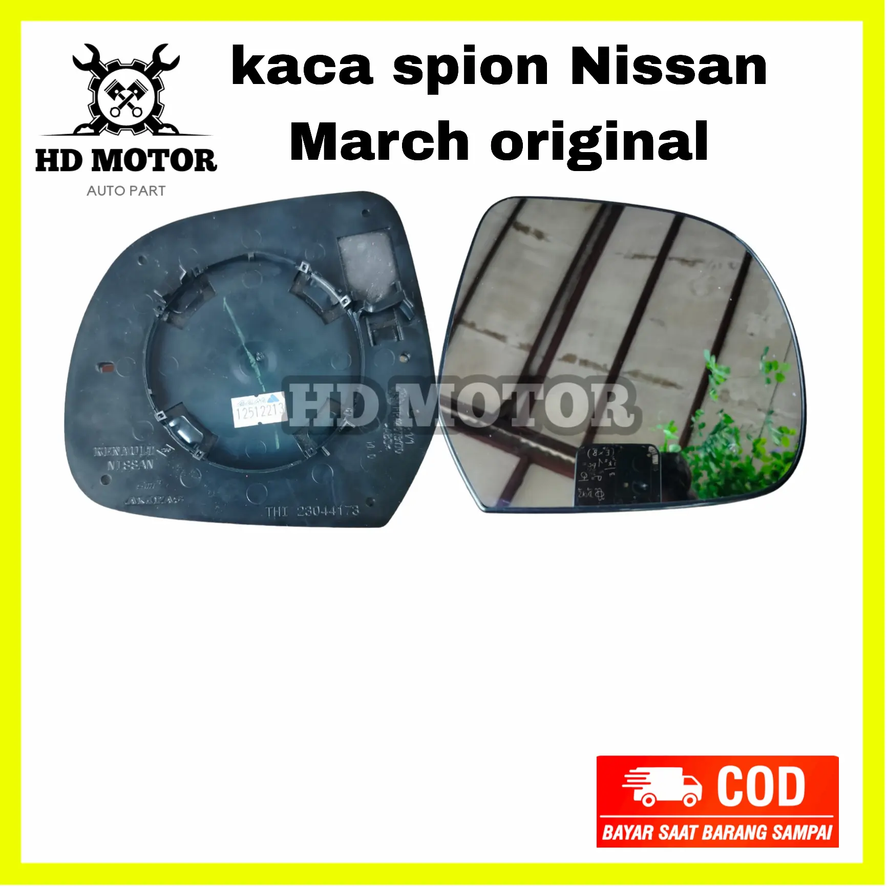 kaca spion nissan march original kanan atau kiri kaca spion march