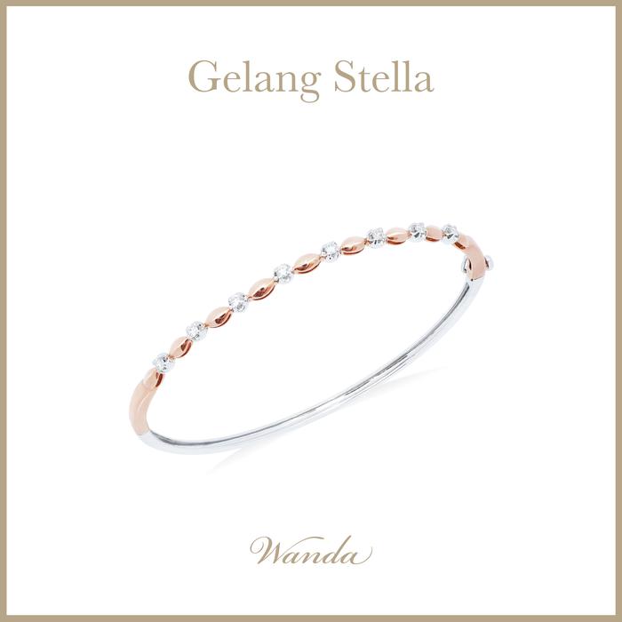 Gambar Gelang Berlian Wanda - Stella - Bangle dari Wanda House Of Jewels Kota Administrasi Jakarta Pusat Tokopedia