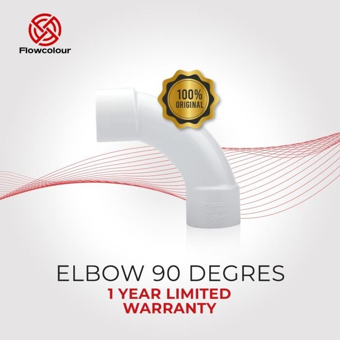 Gambar 【ORIGINAL】 FLOWCOLOUR SANKING 90 Deg Band elbow white 20mm dari Java Petco Jakarta Barat Kota Administrasi Jakarta Barat Tokopedia