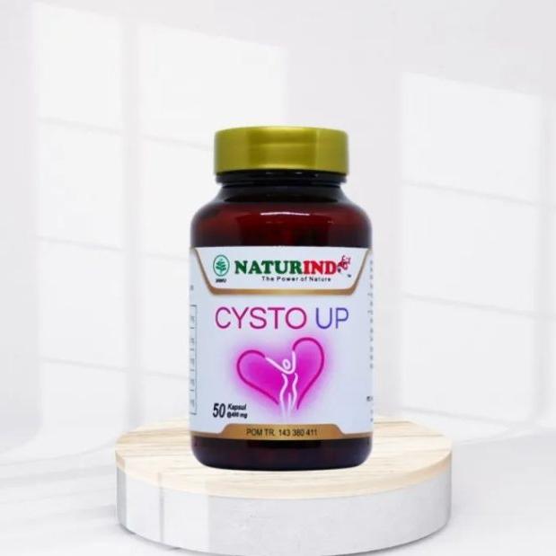 Naturindo Cisto Up Obat Kista Miom Kista Bartolin 40 Kapsul 400mg Ekstrak Tanaman Tanpa Operasi POM TR 143380411