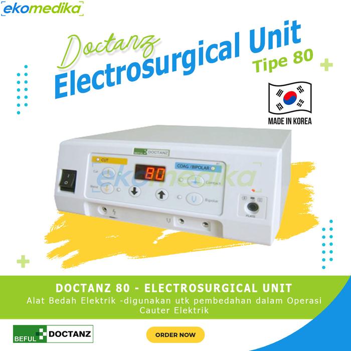 Couter Alat Jual Cauter Doctanz 80 Watt Electrosurgical Unit Couter Alat Bedah ...