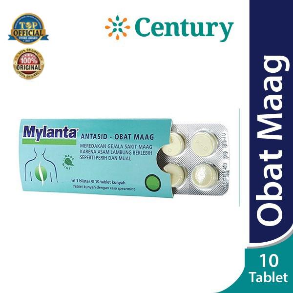 Gambar MYLANTA TABLET 10TAB / MAAG / GERD / MUAL /KEMBUNG / ASAM LAMBUNG dari Century Healthcare Express Kota Administrasi Jakarta Pusat Tokopedia