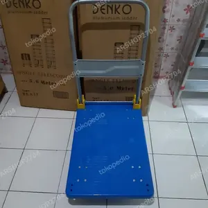Trolley barang Hand Truck Fiber Denko 300 Kg Troli barang heavy duty