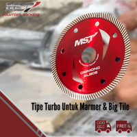 Gambar MST Mata Potong Keramik Turbo 110mm / RED TURBO DIAMOND BLADE dari MST TOOLS Kota Administrasi Jakarta Barat 3 Tokopedia