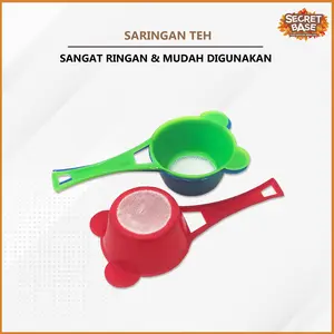 SARINGAN TEH - Saringan Kopi Plastik / Saringan Minyak Jus / Strainer