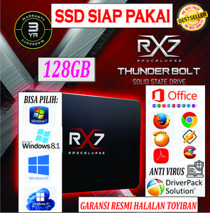 SSD RX7 128GB ISI WINDOW HARGA PROMO PLUS BONUS APLIKASI DI DALAMNYA