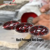 Gambar MST Mata Potong Keramik Turbo 110mm / RED TURBO DIAMOND BLADE dari MST TOOLS Kota Administrasi Jakarta Barat 5 Tokopedia