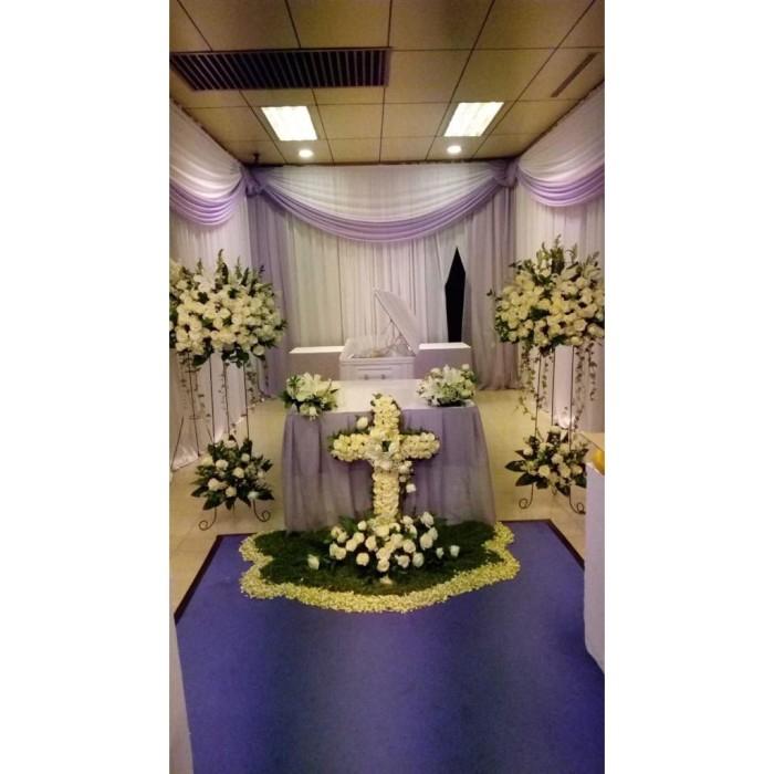 Gambar Standing Dukacita Set 302 - Bunga dukacita Karangan bunga duka Bunga dari Gaby Bella Florist Kota Administrasi Jakarta Selatan Tokopedia