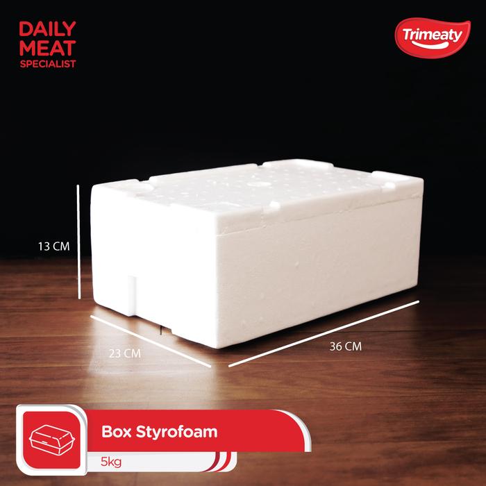 Gambar Box Styrofoam - Styrofoam 5 kg dari Trimeaty Meatshop Kab. Tangerang Tokopedia
