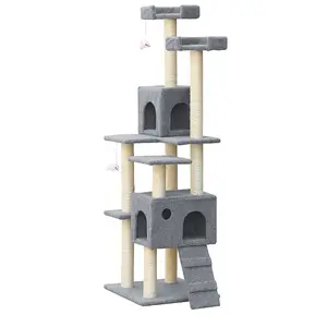 cat tower cat  tree condo cat tree house  rumah kucing memanjat