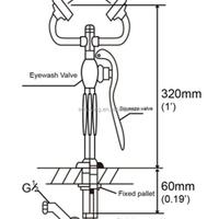 Gambar UNICARE Dual Head Eye wash Hose | Keran Cuci Mata Darurat Mounting Meja atau Wastafel dari gudangsafetycom Kota Administrasi Jakarta Barat 3 Tokopedia
