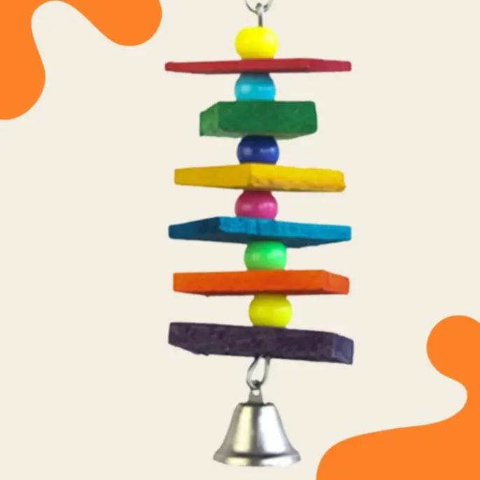 AnimalnCo BT-1 Bird Toy Mainan Burung gigitan Parrot Macaw Conure 1