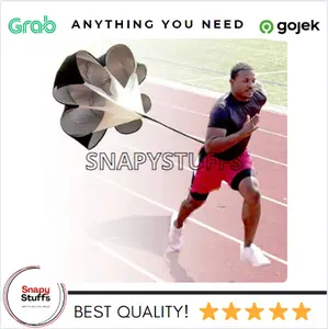 Running Parachute - Speed Training - Soccer - Parasut Lari ORIGINAL