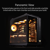 Gambar CASING ASUS TUF GAMING GT502 - Mid Tower ATX Tempered Case dari Techno Computer Bali Kota Denpasar 2 Tokopedia