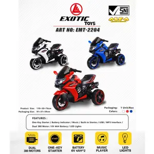 Toko Mainan ALFA Motor Aki Anak EXOTIC EMT-2204