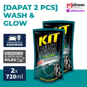 (Dapat 2Pcs) KIT Wash & Glow Pouch 720ML