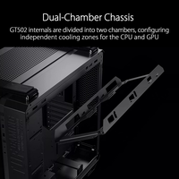 Gambar CASING ASUS TUF GAMING GT502 - Mid Tower ATX Tempered Case dari Techno Computer Bali Kota Denpasar 5 Tokopedia