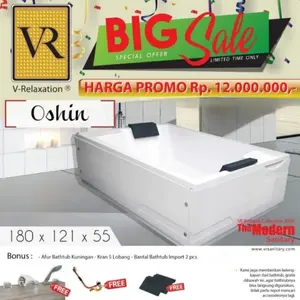 BIG SALE VR BATHTUB STANDING OSHIN