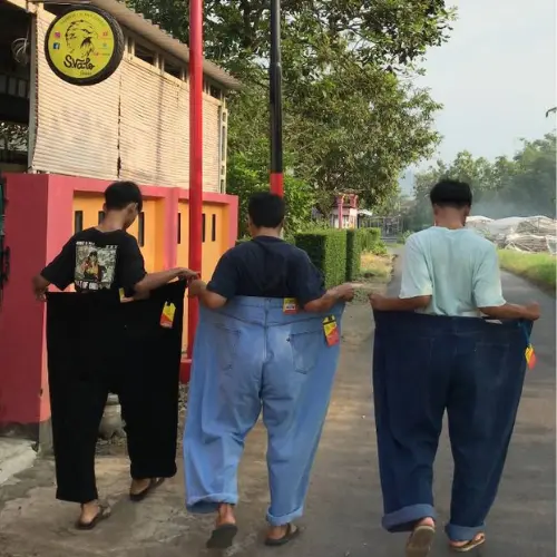 celana jeans jumbo pria/cowok/big size 52 54 56 58 60
