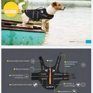 BAJU PELAMPUNG HEWAN LIFE JACKET ANJING SIZE XL (MDT3480)