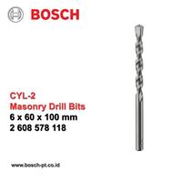 Gambar Bosch CYL-2 Masonry Mata Bor Beton 6 mm (118) dari Drill&Co Kota Administrasi Jakarta Barat 2 Tokopedia