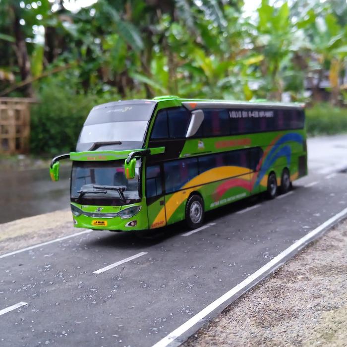 Jual GUNUNG HARTA body Jb3 Double decker Miniatur bus scale 64 - Kab ...