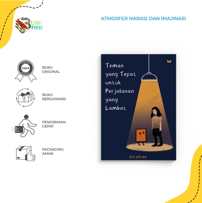 Gambar Buku Teman Yang Tepat Untuk Perjalanan Yang Lambat - Media Kita dari bumifiksijakarta Jakarta Selatan Tokopedia