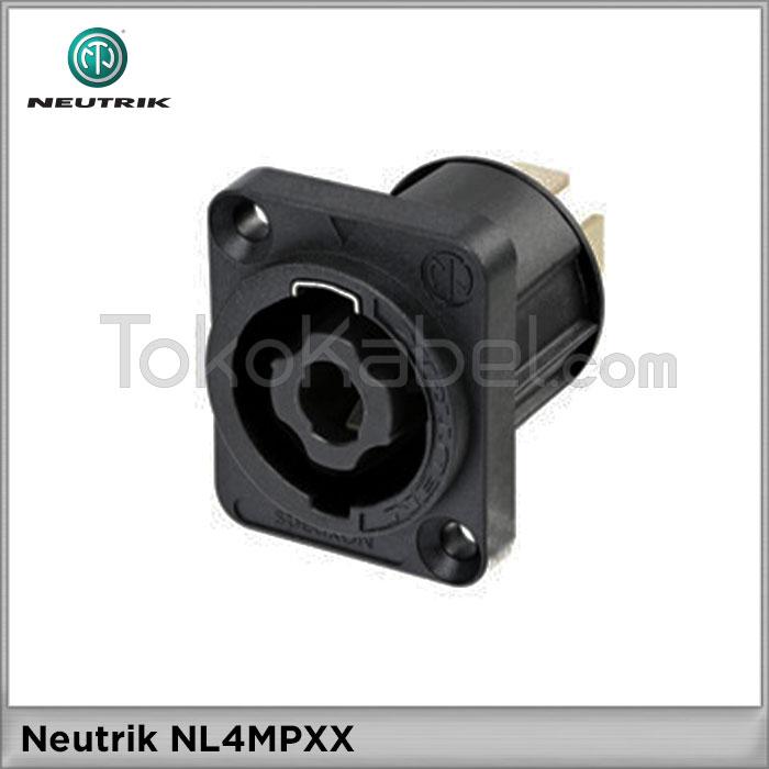 Gambar Chasis Speakon Neutrik NL4MPXX / 4 Pin Female Speakon Connector dari tokokabel Kota Administrasi Jakarta Utara Tokopedia