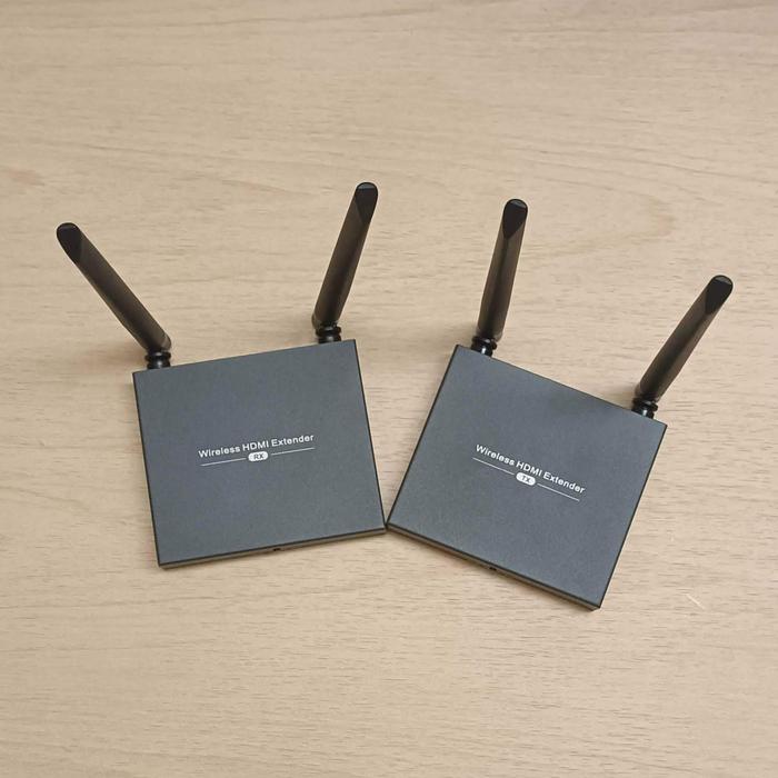 Gambar Paralel TV tanpa kabel tembus lantai/tembok - Wireless HDMI extender - TX dan RX dari Jasma Digital Kab. Sleman Tokopedia