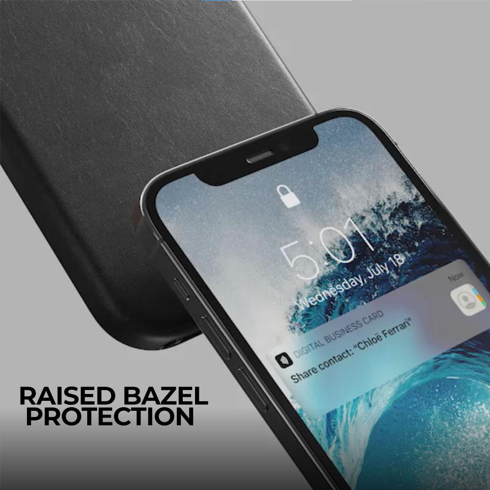 Case iPhone 13 Pro Max Mini Nomad Rugged Leather MagSafe Hybrid Casing