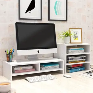 Rak Meja Laptop / Komputer / Meja Belajar dengan Storage Box Z1026