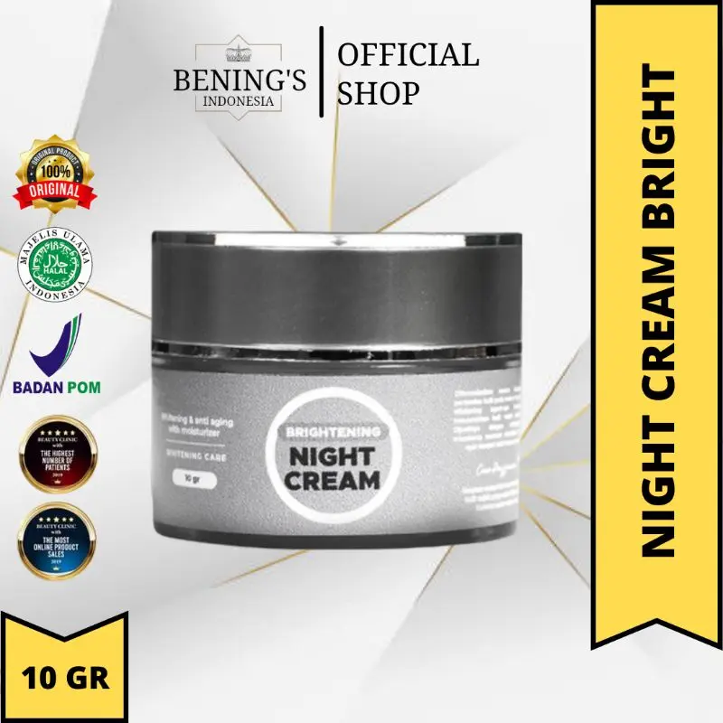 Benings Skincare Brightening Night Cream by Dr Oky (Benings Clinic)
