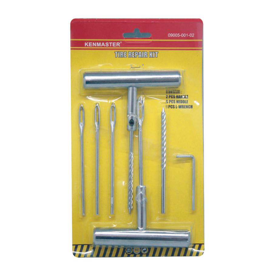 Kenmaster Alat Tambal Ban Serbaguna 7 pcs KM 602 - Silver