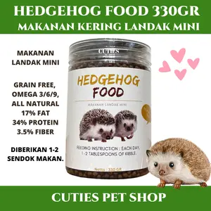 MAKANAN LANDAK MINI 330 GRAM / HEDGEHOG FOOD BERGIZI MURAH