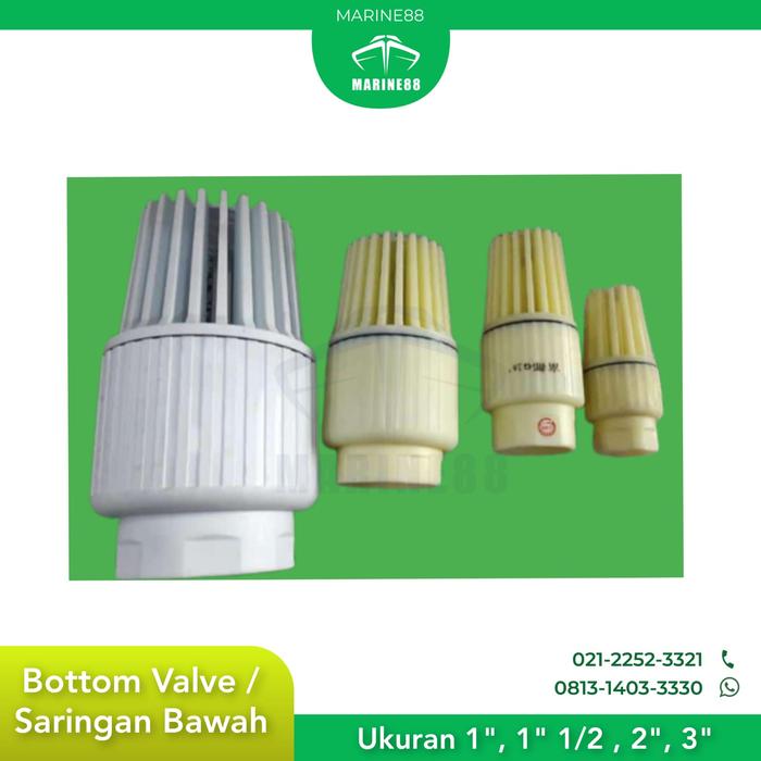 Gambar BOTTOM VALVE / KLEP AIR / SARINGAN BAWAH - 1" dari MARINE88 Kota Administrasi Jakarta Barat Tokopedia