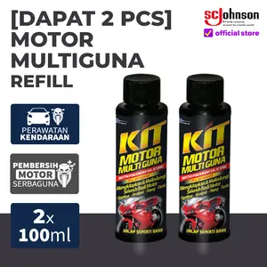 (Dapat 2Pcs) Kit Motor Multiguna Refill 100mL