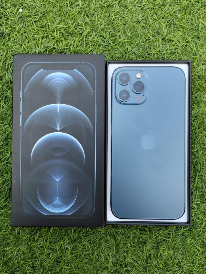 Gambar IPHONE 12 PROMAX 256 PACIFIC BLUE (SMARTFREN) dari wielsbeke batam Kota Batam Tokopedia