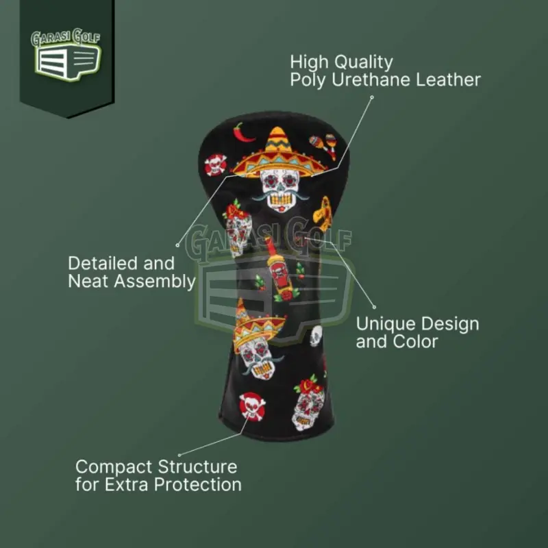 Spicy Salsa Driver Head Cover - Sarung Stick Club Headcover 1