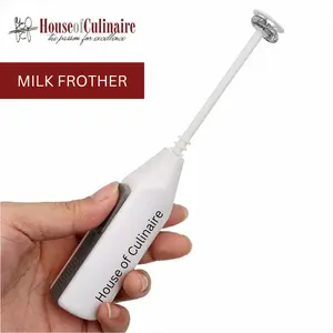 Milk Frother Putih Pengocok Susu Pembuih Susu Hand Mixer
