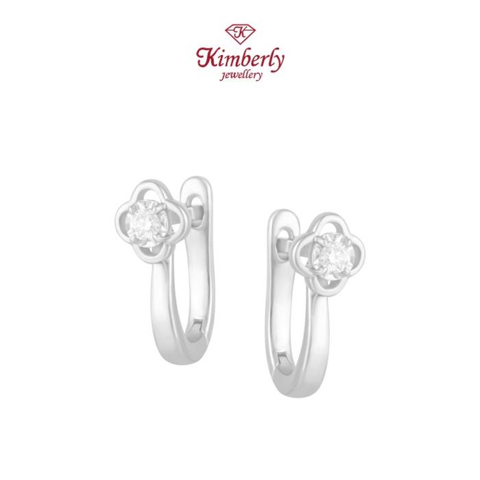 Gambar Anting Berlian Solitaire KER939928 - Kimberly Jewellery - White Gold dari Kimberly Jewellery Online Kota Administrasi Jakarta Selatan Tokopedia